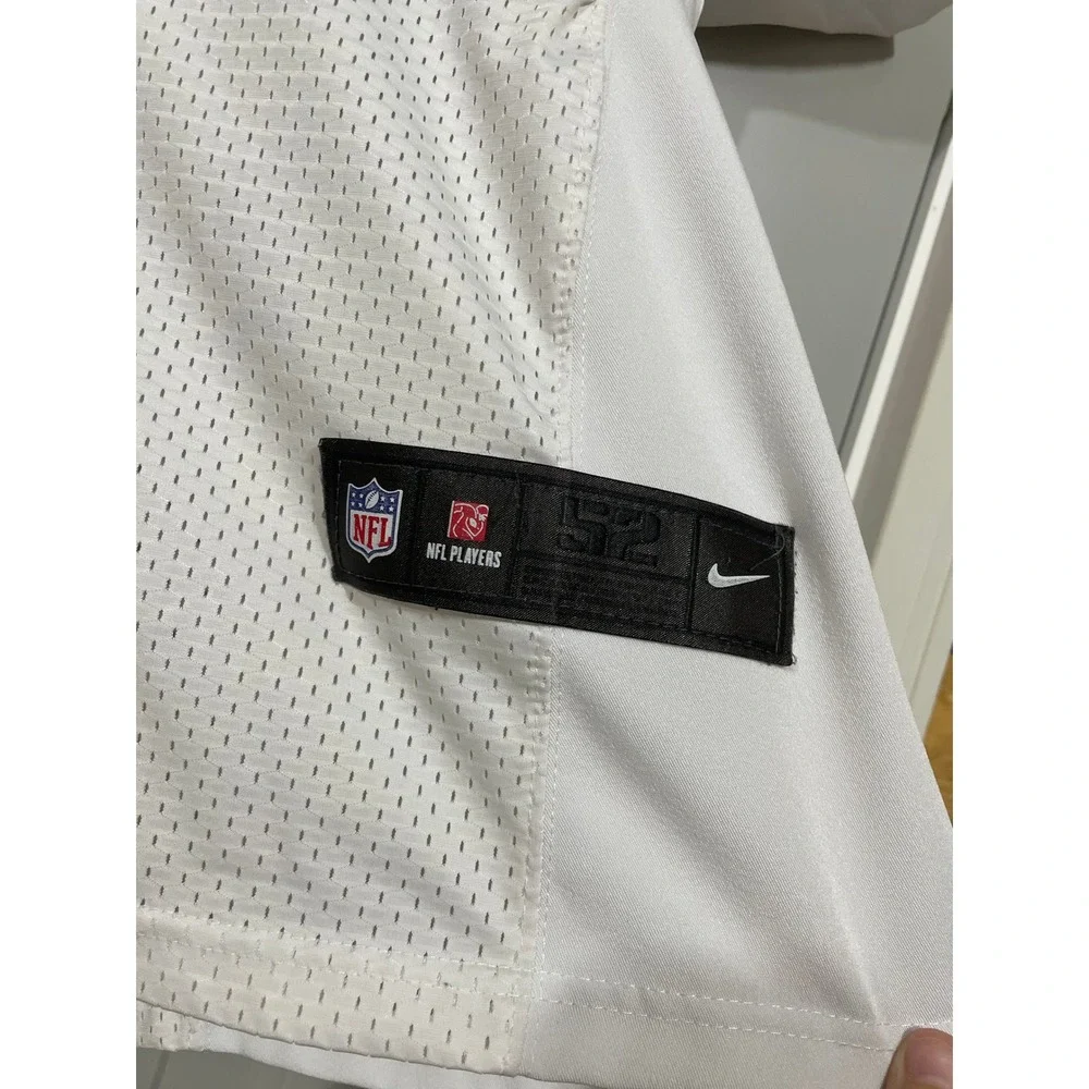 Nike Russell Wilson Seahawks Jersey‎ Mens 52 White Excellent NFL On Field 3